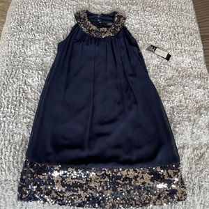 Brand new navy blue dress.